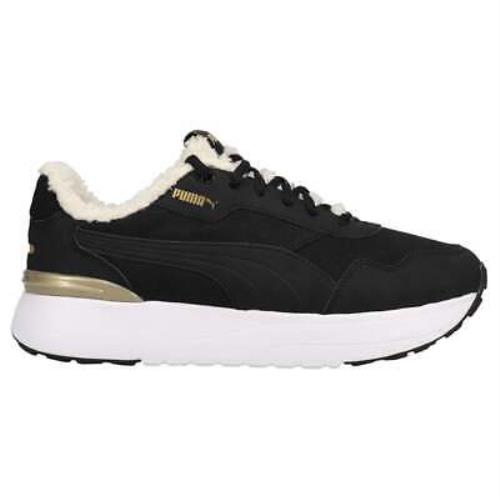 Puma 382719-01 R78 Voyage Teddy Womens Sneakers Shoes Casual - Black - Size