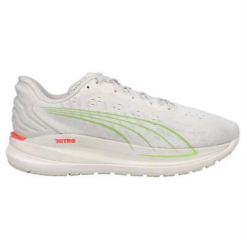 Puma 195172-02 Magnify Nitro Womens Running Sneakers Shoes - White