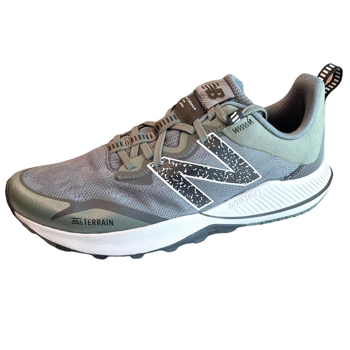 Balance Mens Dynasoft Nitrel V4 Trail Green Running Sneakers Shoes Size 12