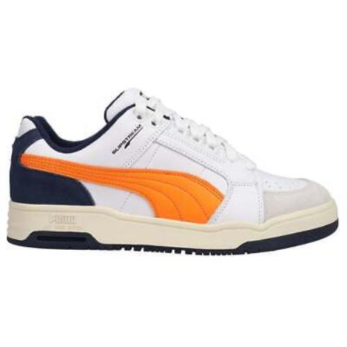 Puma 384692-03 Slipstream Lo Retro Mens Sneakers Shoes Casual - White - Size