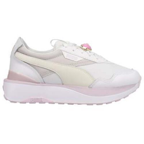 Puma 383301-01 Cruise Rider Crystal Womens Sneakers Shoes Casual - White