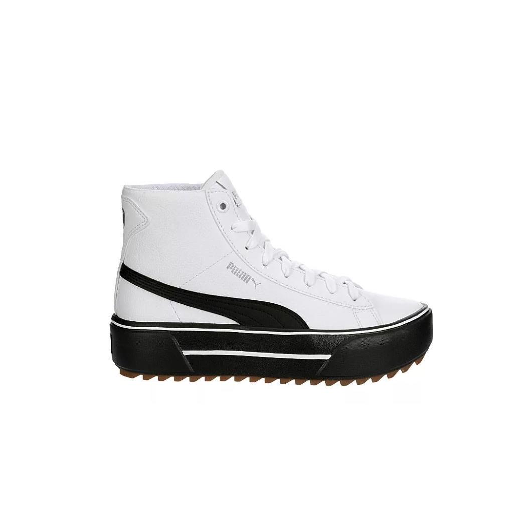 Puma Kaia High Top Platform Women`s Casual Fashion Shoes Sneakers White/Black