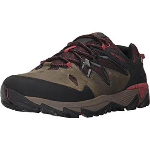 Merrell Men`s All Out Blaze 2 Waterproof Hiking Shoe sz 10.5 M Dark Olive J09431