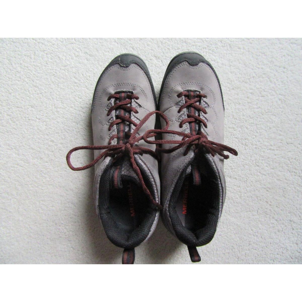 Merrell Siren Traveller Q2 Women`s Hiking Shoes Size 9.5 Steel Gray