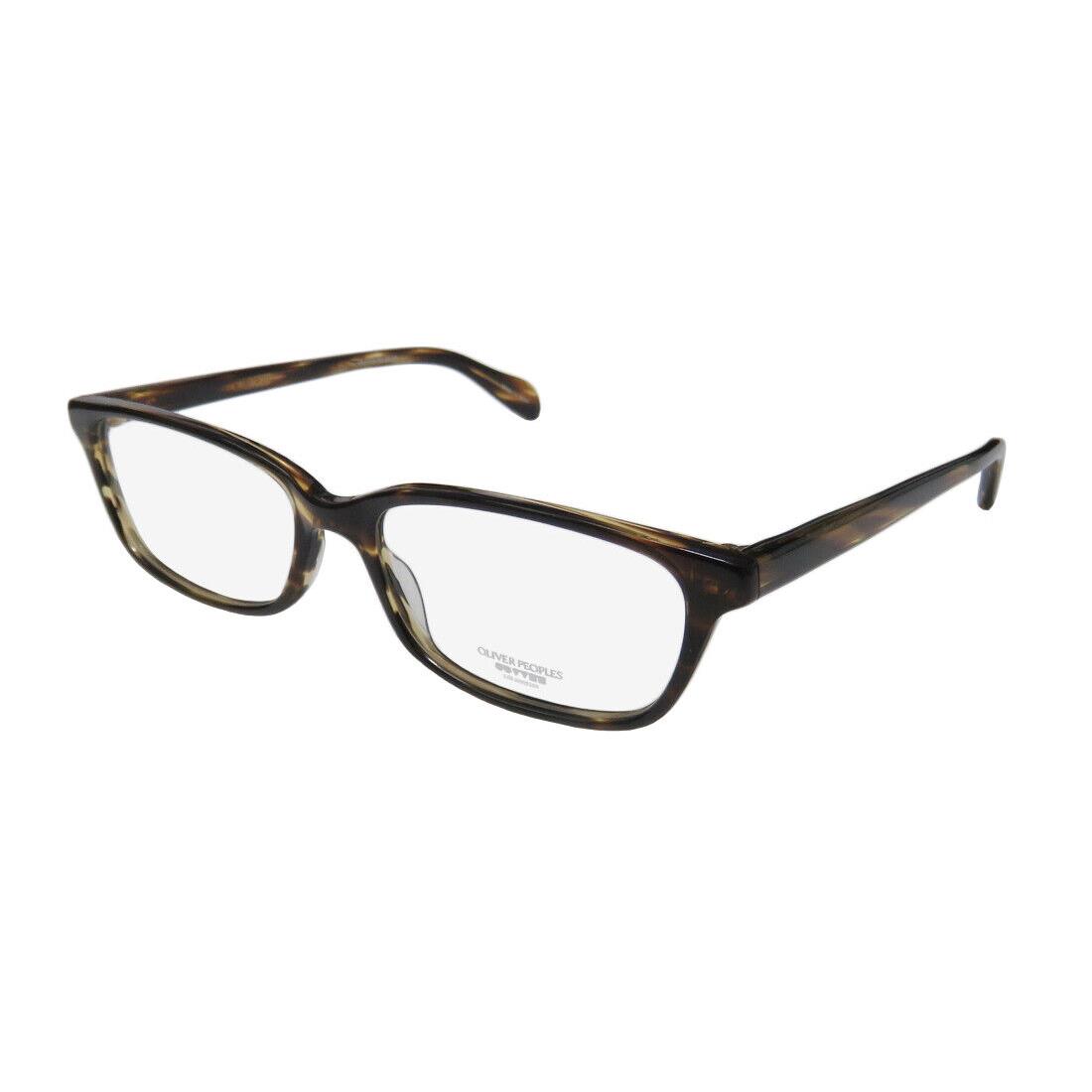 Oliver Peoples Barnett Glasses Unisex Japan Full-rim Designer Brown Coco