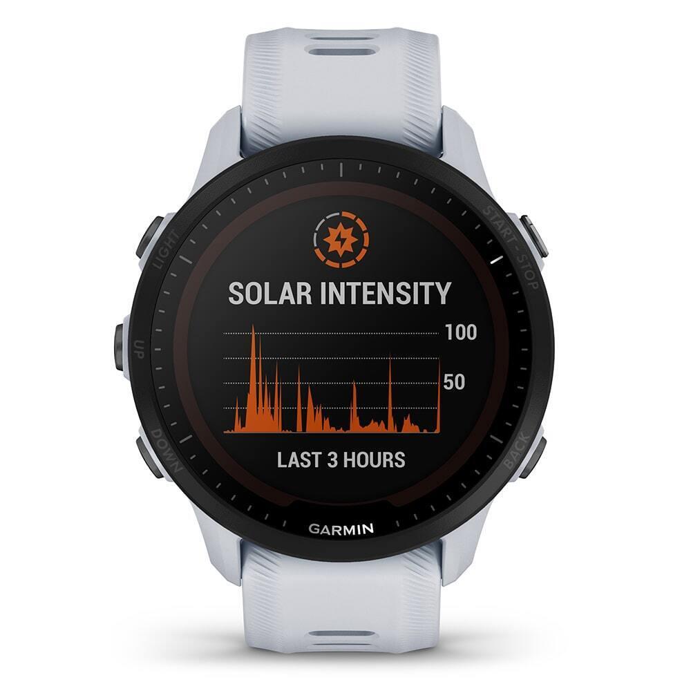 Garmin Forerunner 955/955 Solar Premium Running Triathlon Gps Smartwatch White (Solar)