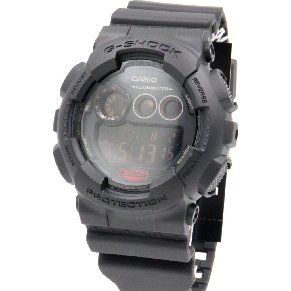 Casio G-shock Super Illuminator Digital Chrono Watch 51mm GD120MB-1