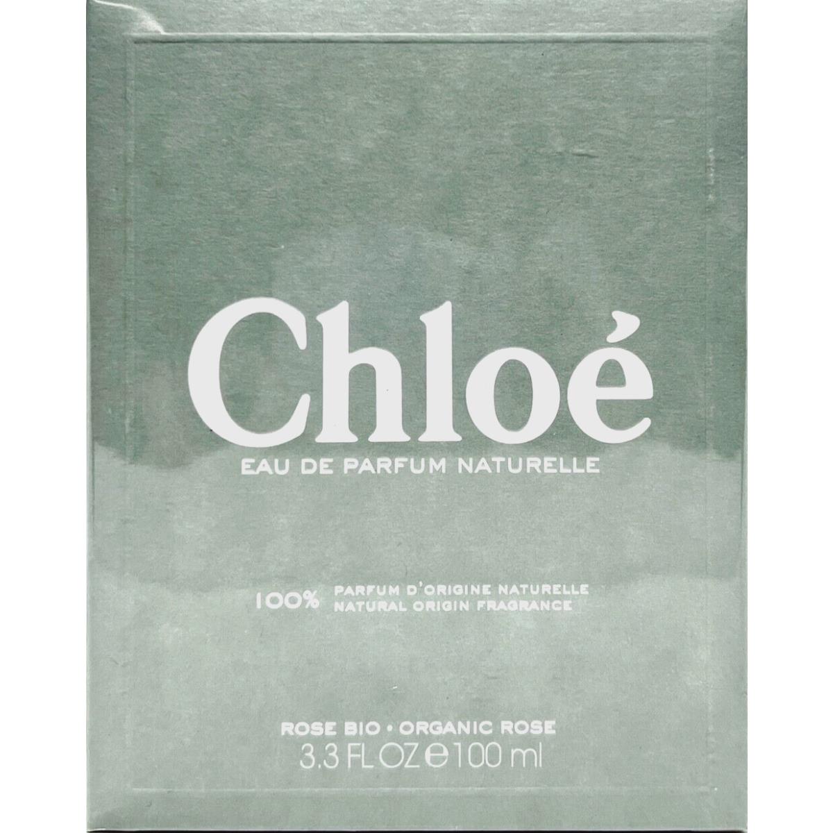 Chloe Naturelle Eau DE Parfum Spray For Women 3.3 Oz / 10O ml Item