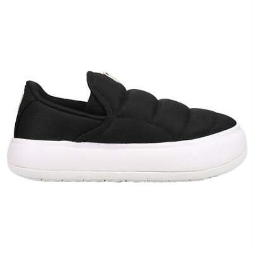 Puma 385595-01 Suede Mayu Slip-on Womens Sneakers Shoes Casual - Black