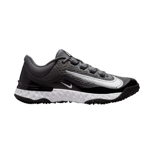 Nike Men`s Alpha Huarache Elite 4 Turf Shoes - Black/White