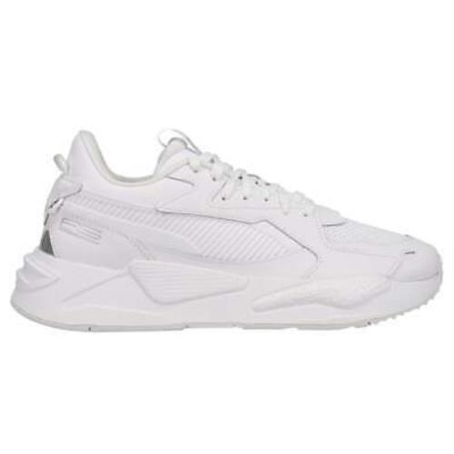Puma 383232-02 Rs-z Lth Lace Up Mens Sneakers Shoes Casual - White - Size