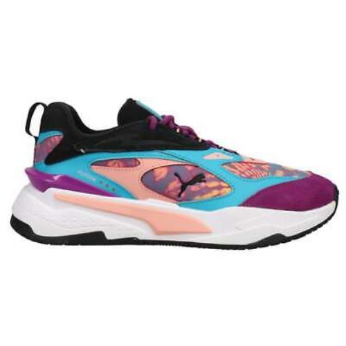 Puma 375786-01 Rs-fast Tie Dye Womens Sneakers Shoes Casual - Purple - Size