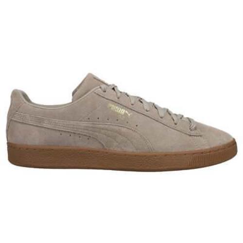 Puma 381174-03 Suede Gum Mens Sneakers Shoes Casual - Grey - Size 13 M
