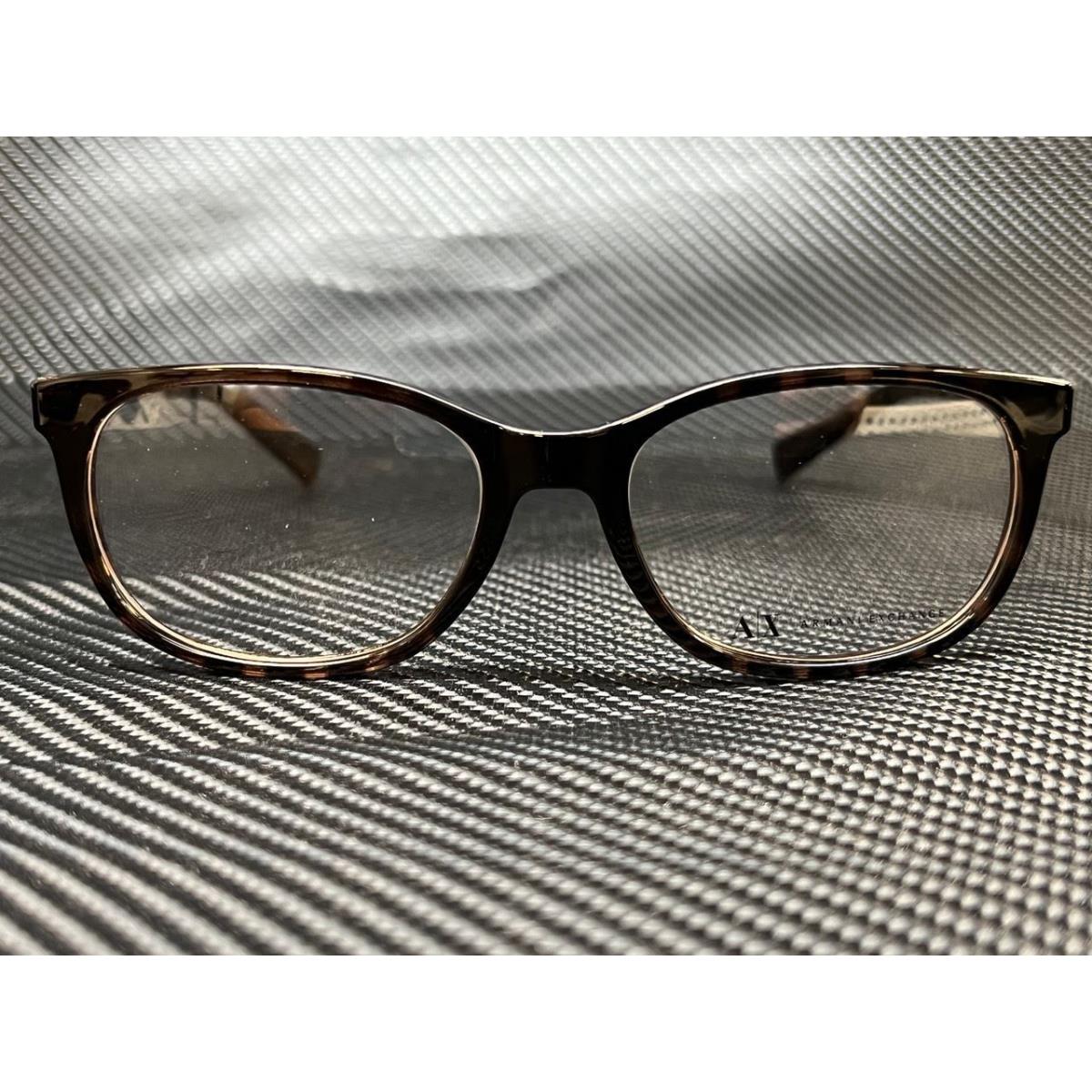 Armani Exchange AX3005 8037 Shiny Havana Square 52 mm Women`s Eyeglasses - Armani  Exchange eyeglasses - 8053672049947 | Fash Brands