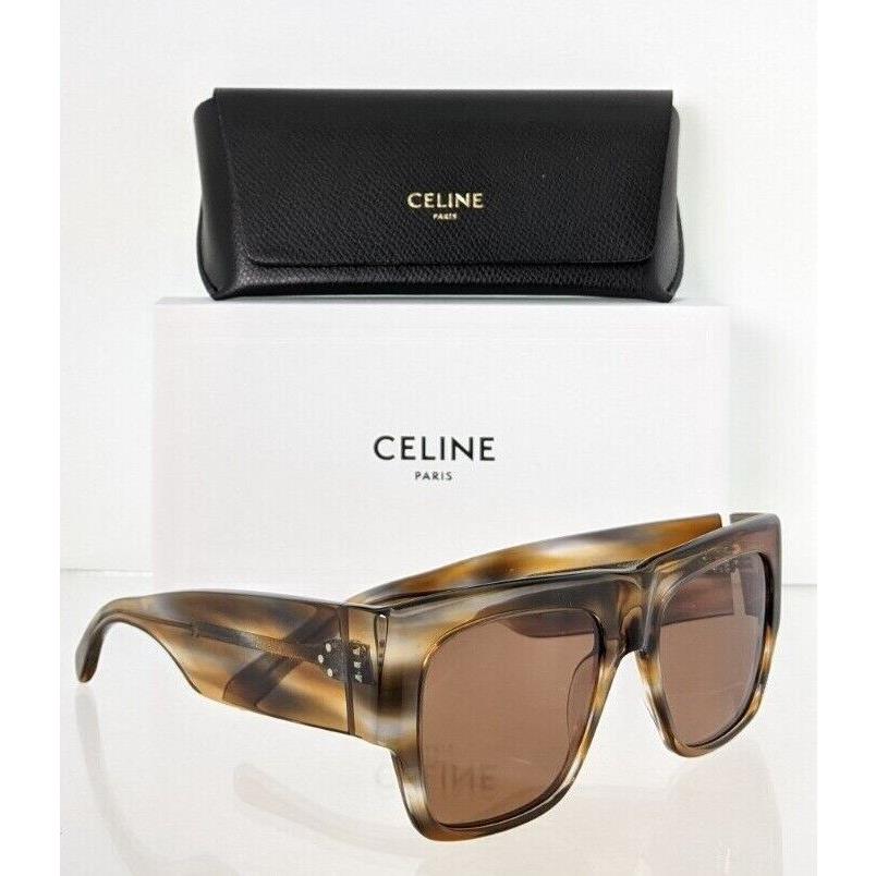 Celine Cl 40056 Eyeglasses 55E CL40056I Honey Tortoise 53mm