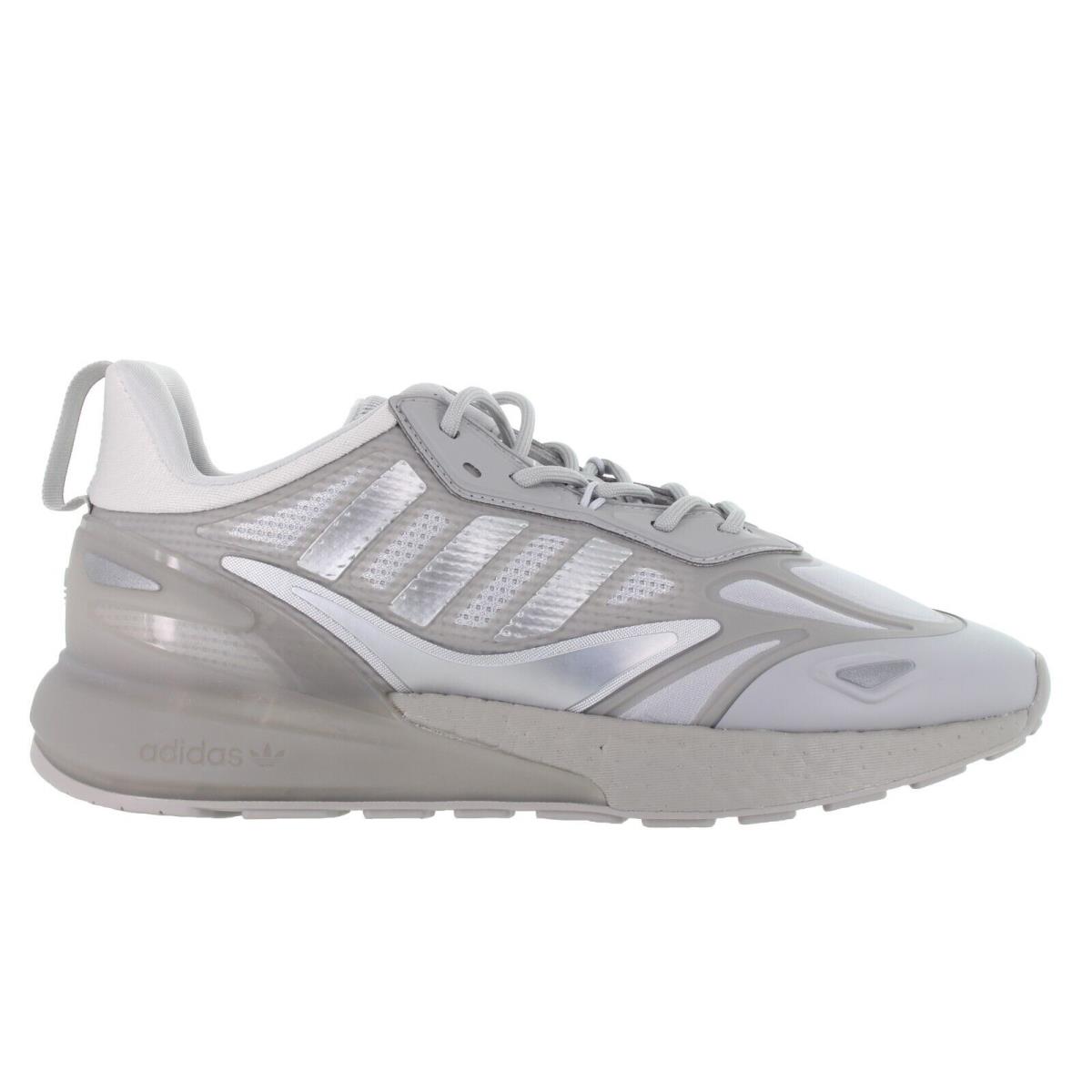 Adidas Men`s Originals ZX 2K Boost 2.0 Grey Training Shoes Size 8 - Grey Two, Matte Silver