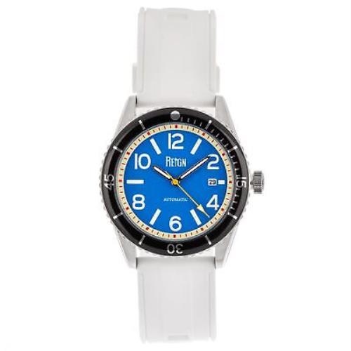 Reign Gage Automatic Watch W/date - Navy/white