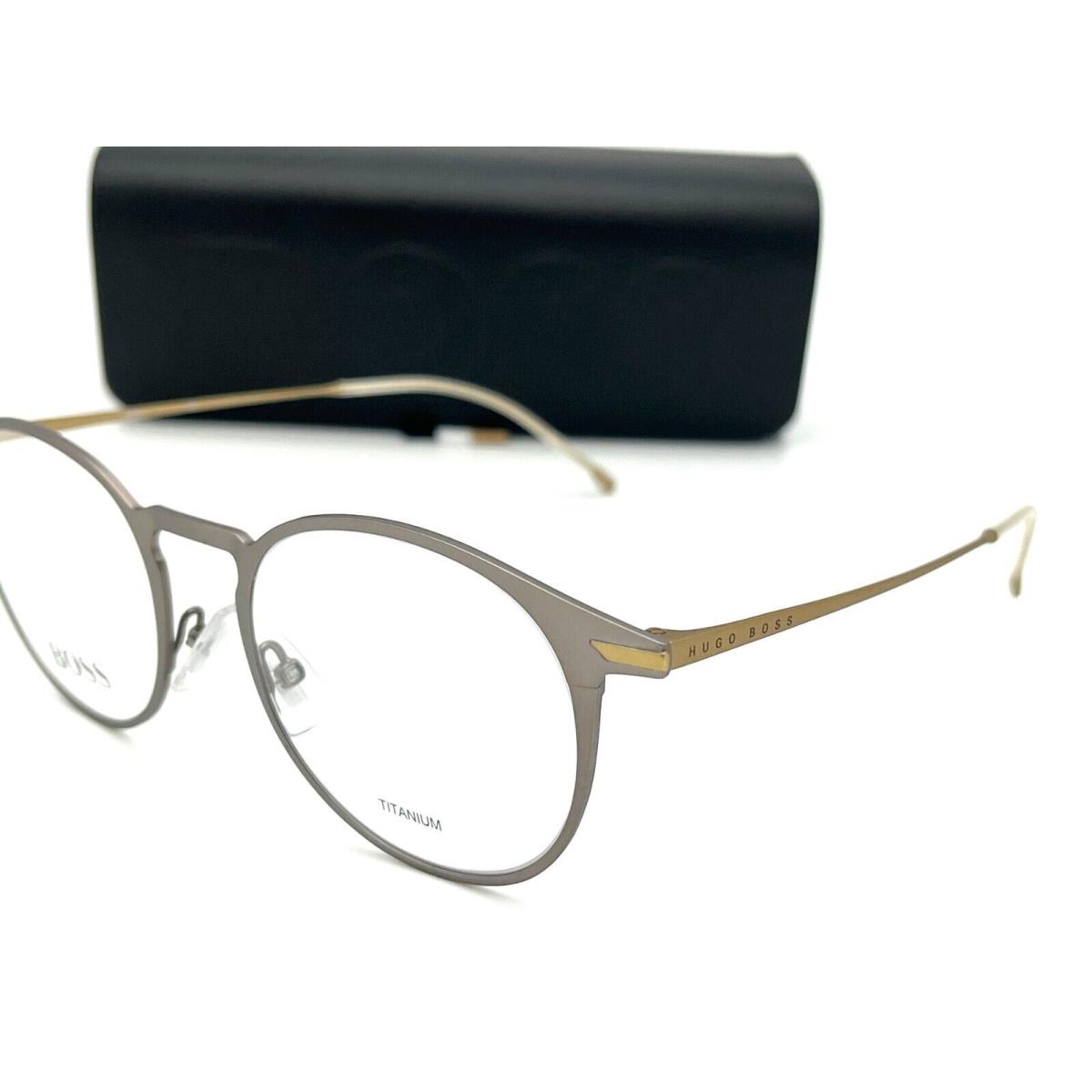 Hugo Boss 1252 R81 Matte Ruthenium / Demo Lens 50mm Eyeglasses