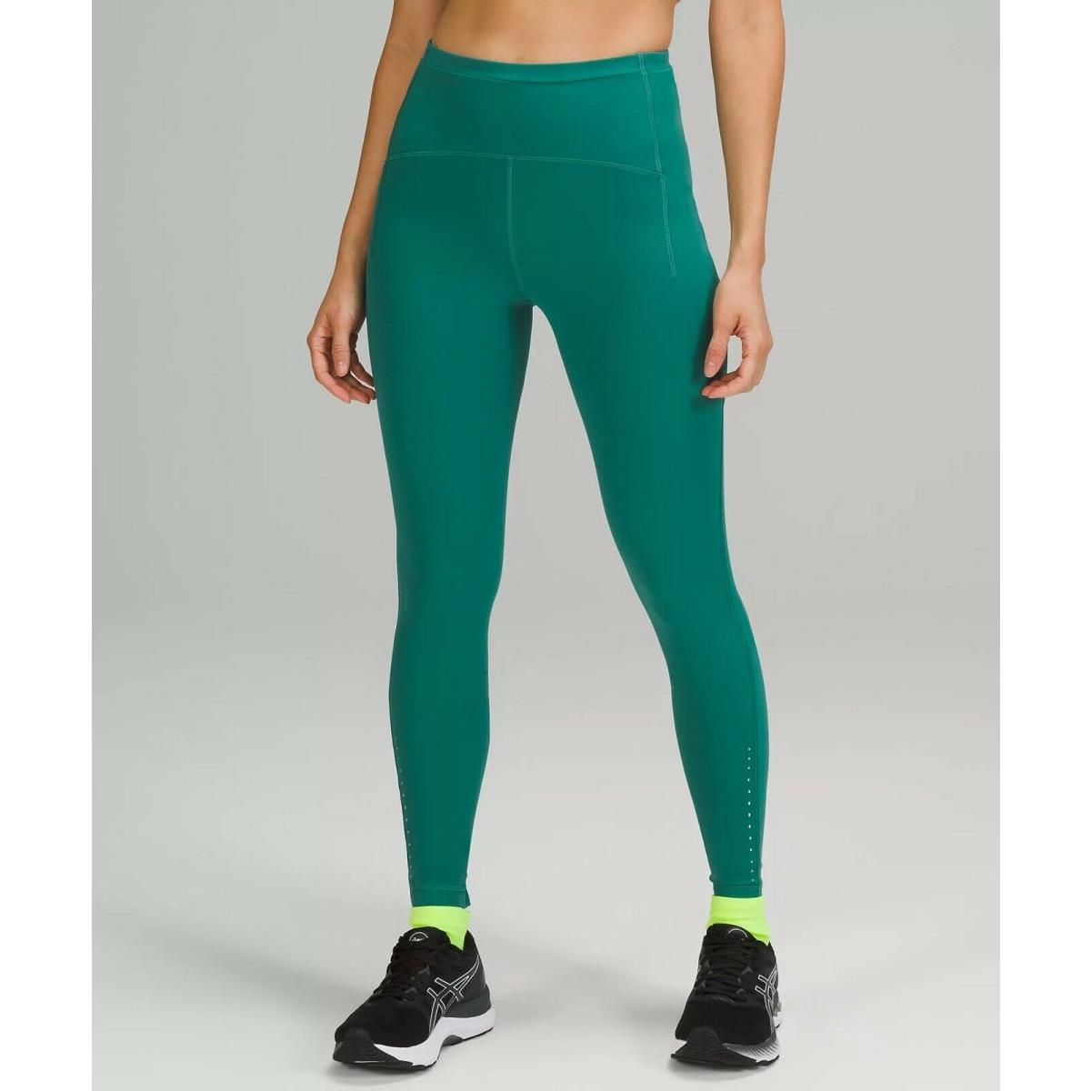 NWT$128 Lululemon Swift Speed High-rise Tight 28 Wild Berry Size 16 Teal Lagoon