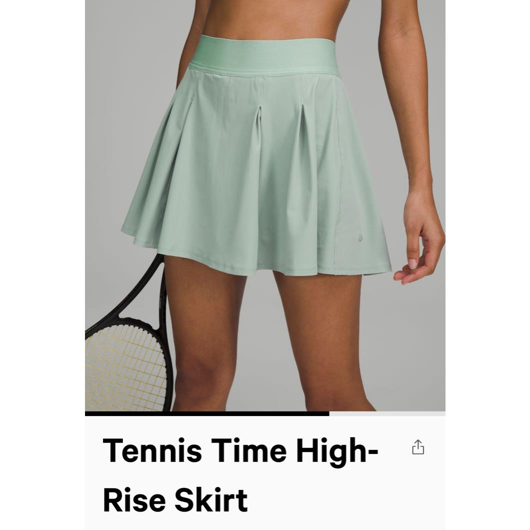 Lululemon Most Popular Tennis Time High-rise Skirt 8