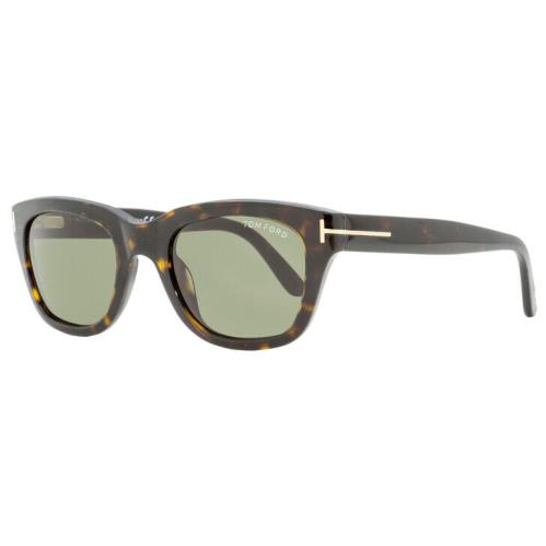 Tom Ford Sunglasses FT0237 52N Snowdon Dark Havana/green 52MM - Tom Ford  sunglasses - 664689764709 | Fash Brands