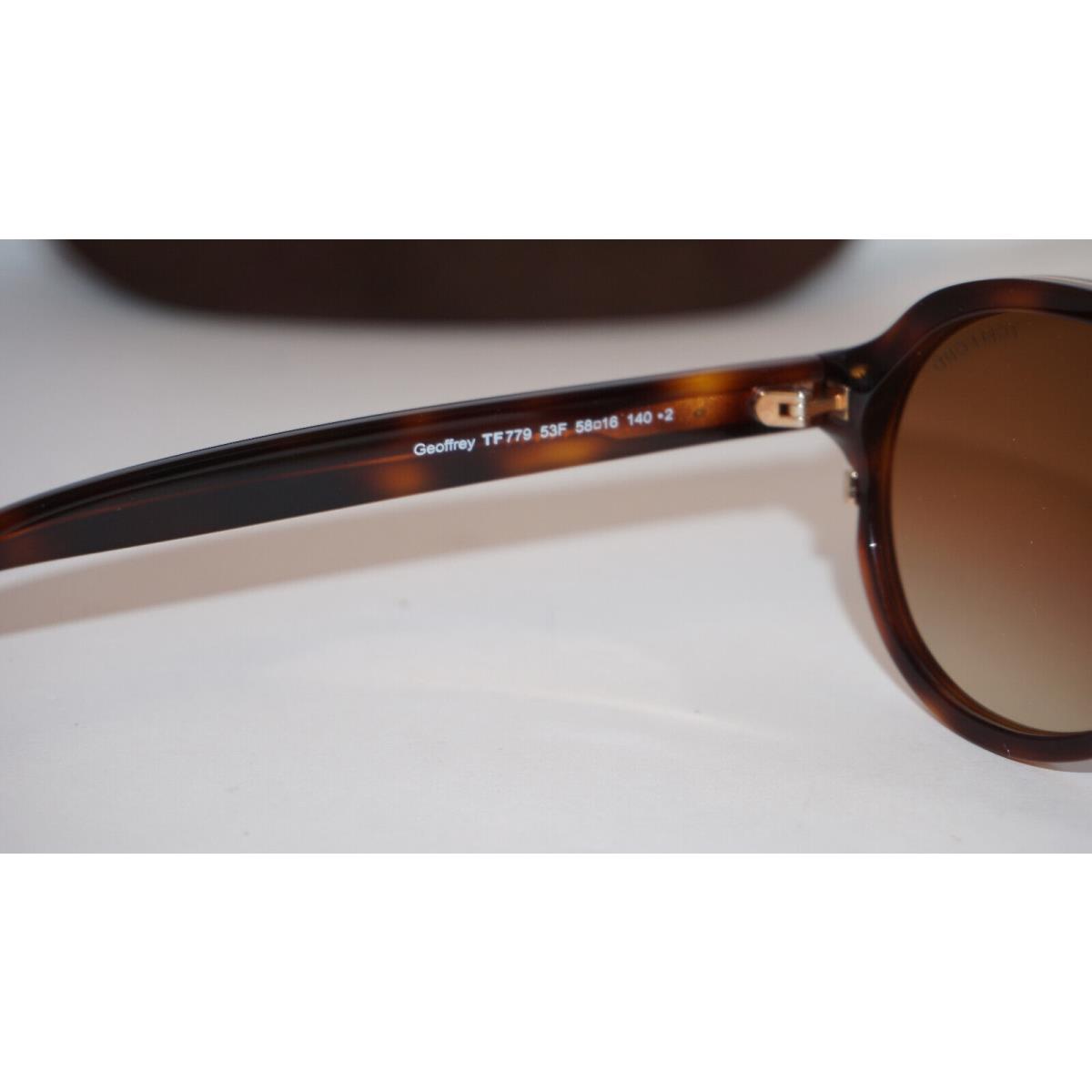 Tom Ford Sunglasses Geoffrey Aviator Havana Gold Brown TF779 53F 58 16 140  - Tom Ford sunglasses - 889214121981 | Fash Brands