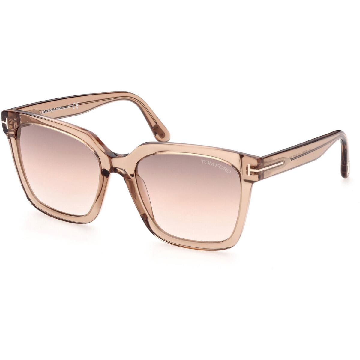 Tom Ford FT0952 Selby 45G Rose Champagne/gradient Brown Sand Gold Flash 55MM