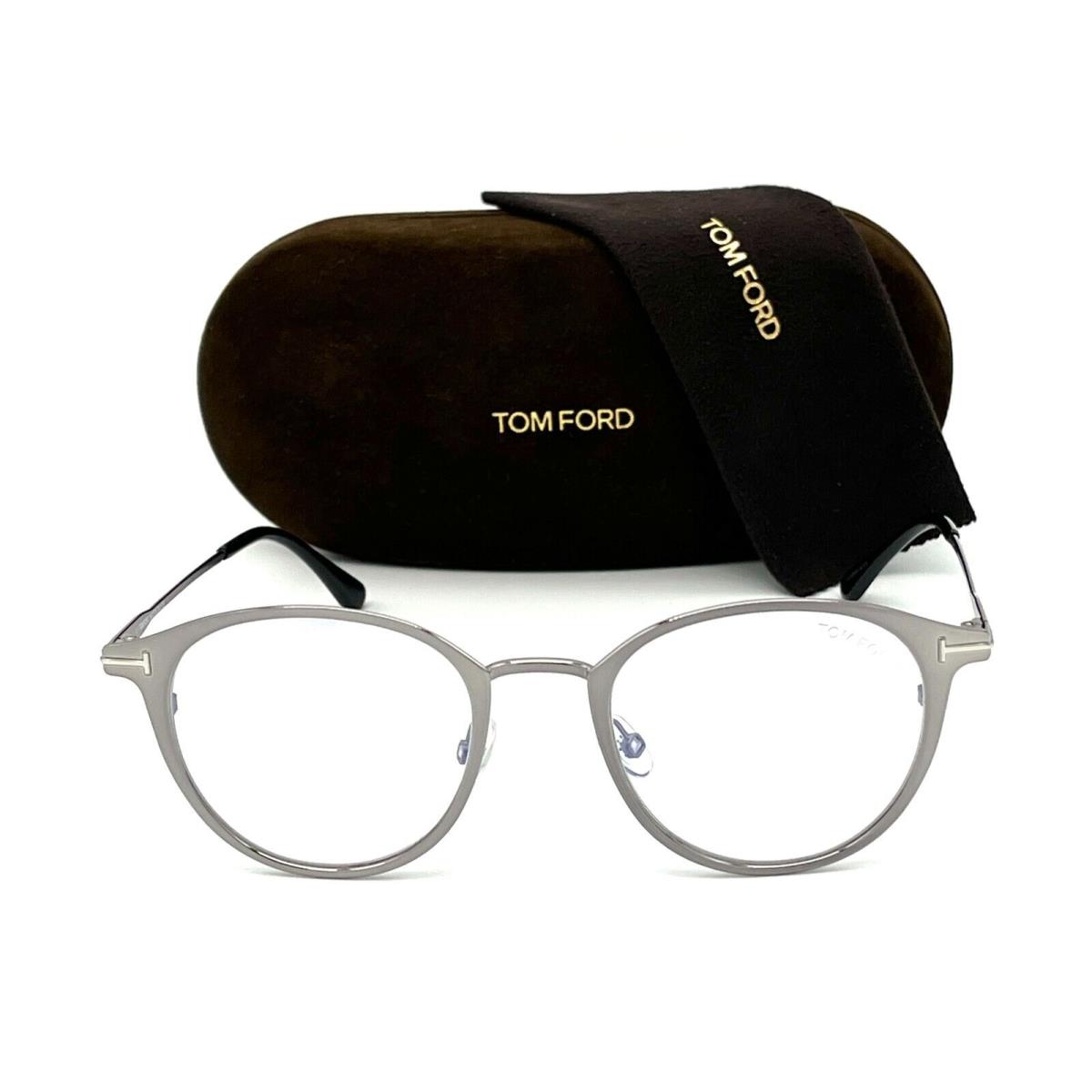 Tom Ford eyeglasses  - Shiny Gunmetal Frame 0
