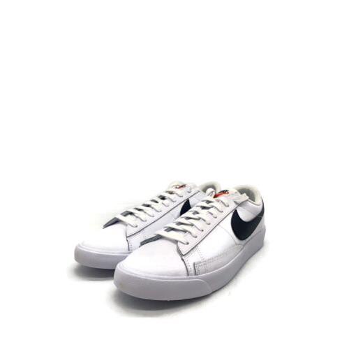 Nike shoes Blazer Low Leather - White Black 1