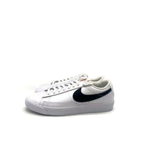 Nike shoes Blazer Low Leather - White Black 2