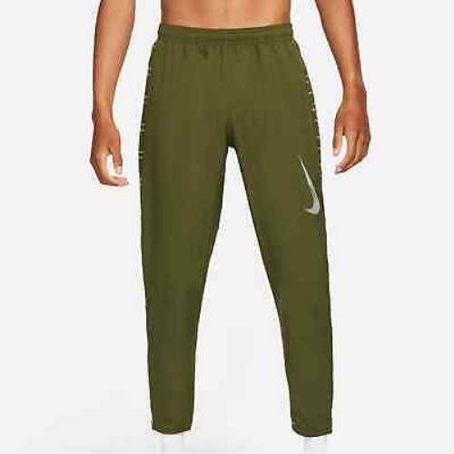 Nike Run Division Challenger Woven Running Pants Joggers Size Medium M Green