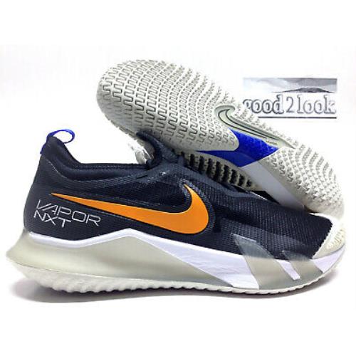 Nike React Vapor Nxt HC Tennis Shoe Black/sunset-bone SZ Men`s 8 CV0724-003