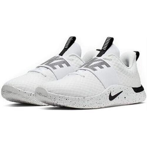 Nike Renew In Season TR 9 Womens Size 6.5 White Black Running Shoes AR4543 100