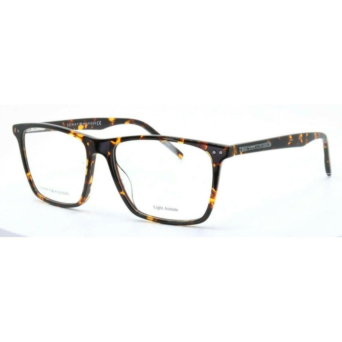 Tommy Hilfiger TH 1731 086 Men`s Eyeglasses Ophthalmic Frame 54mm Havana