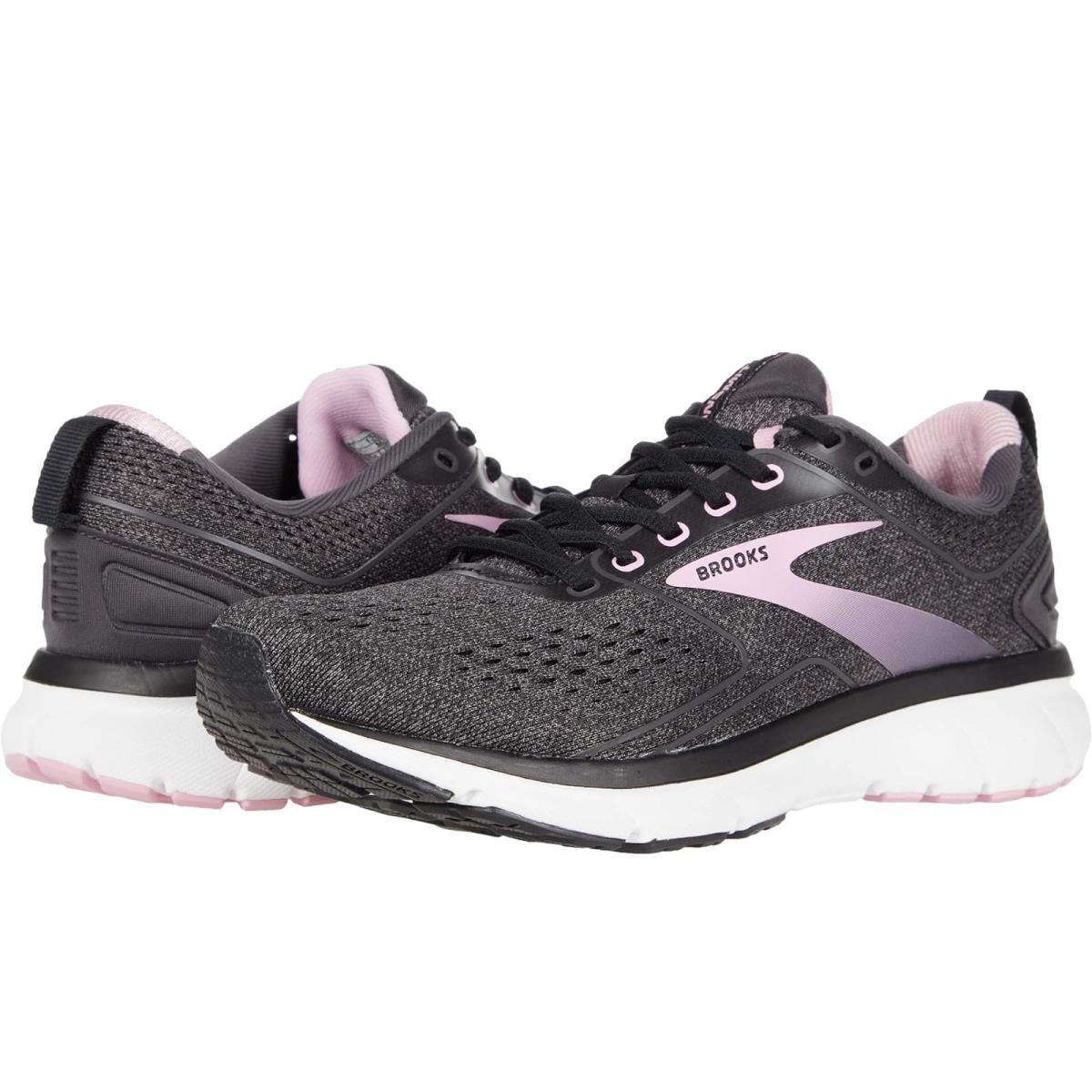 Woman`s Sneakers Athletic Shoes Brooks Transmit 3 Black/Lilac Sachet/Blackened Pearl