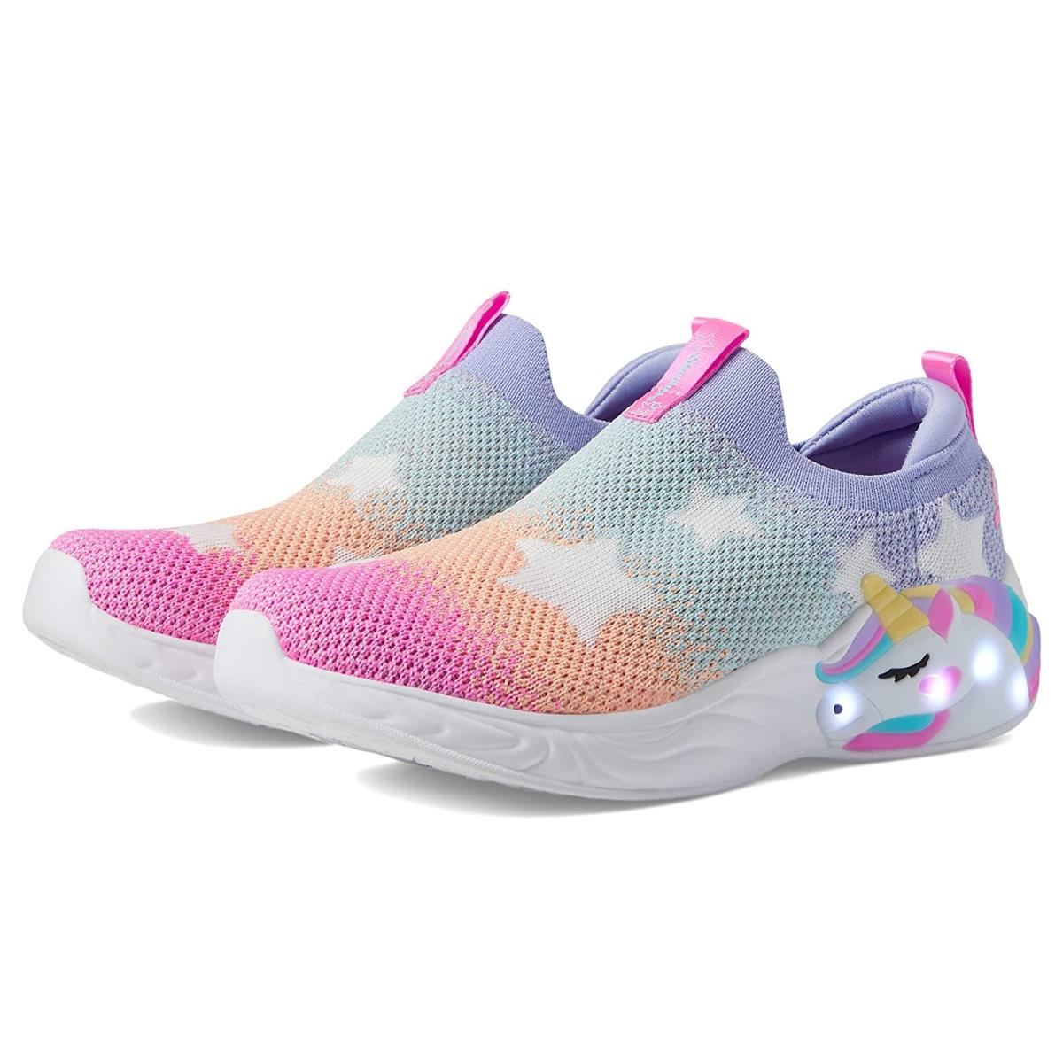 skechers multi unicorn dreams trainers junior