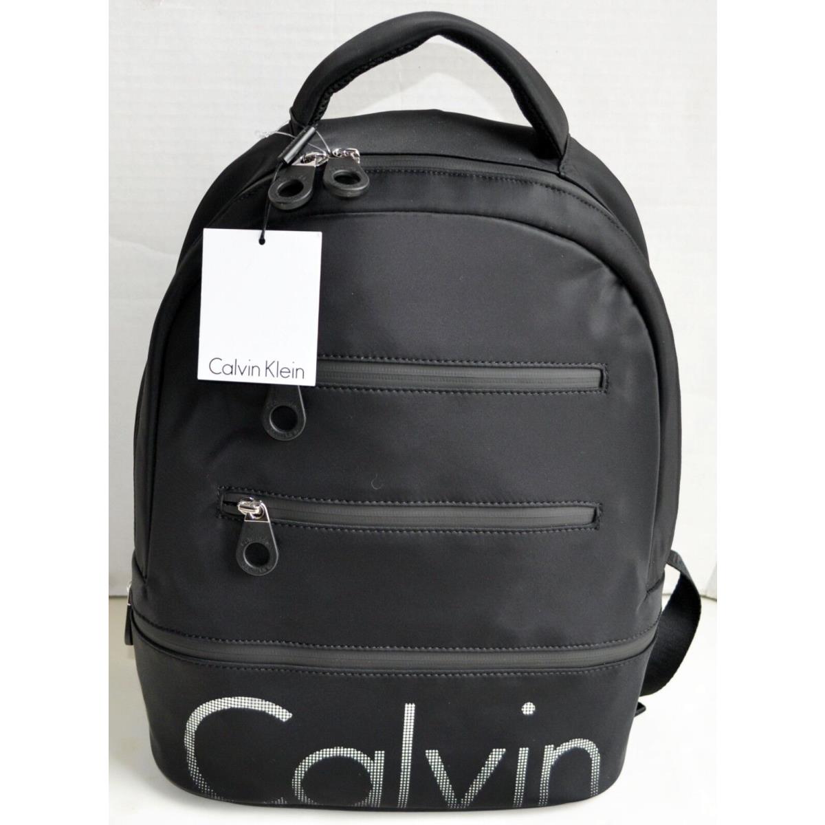 Calvin Klein Jeans - Black Logo Backpack (40cm) | Childrensalon Outlet