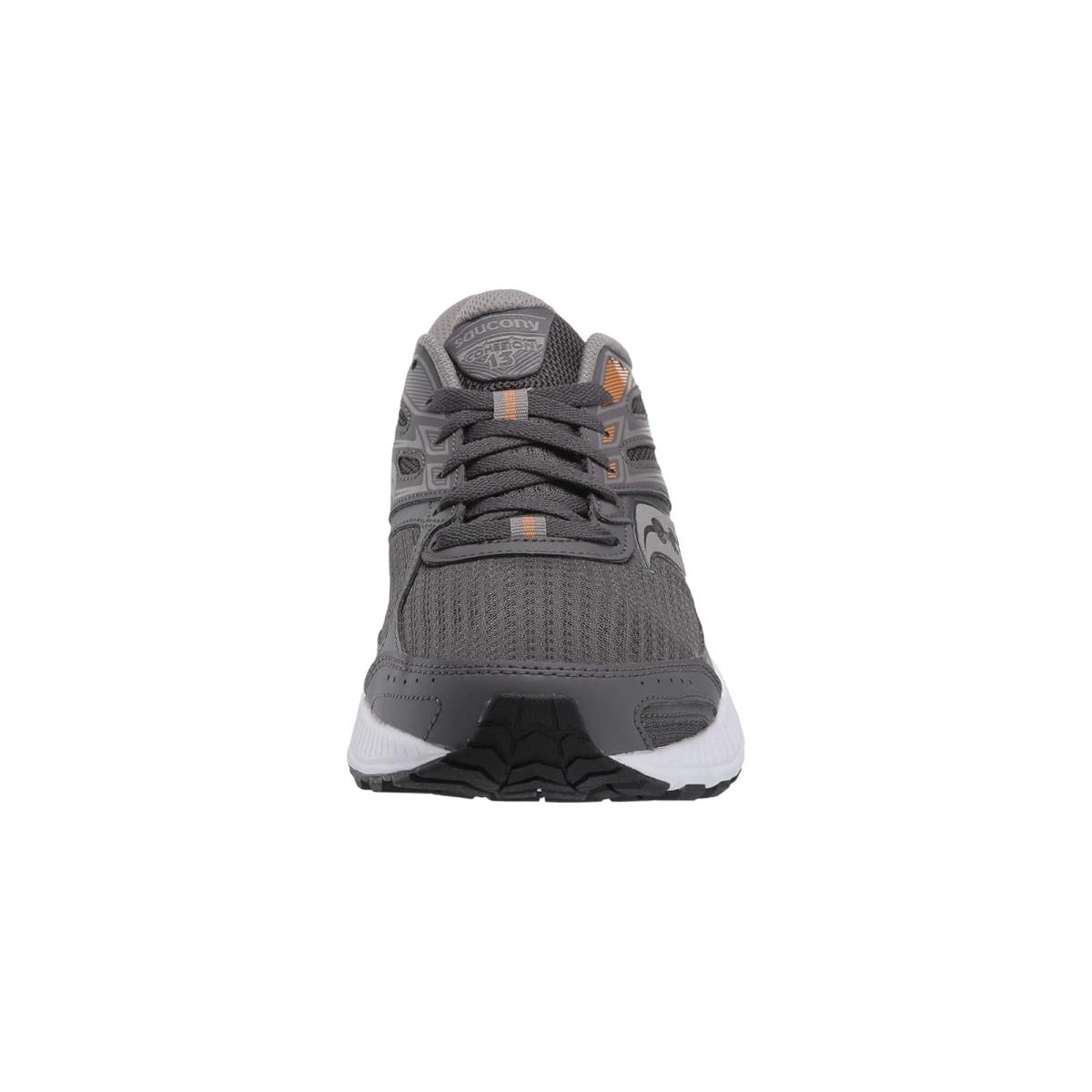 Man`s Sneakers Athletic Shoes Saucony Versafoam Cohesion 13 Dark Grey/Orange