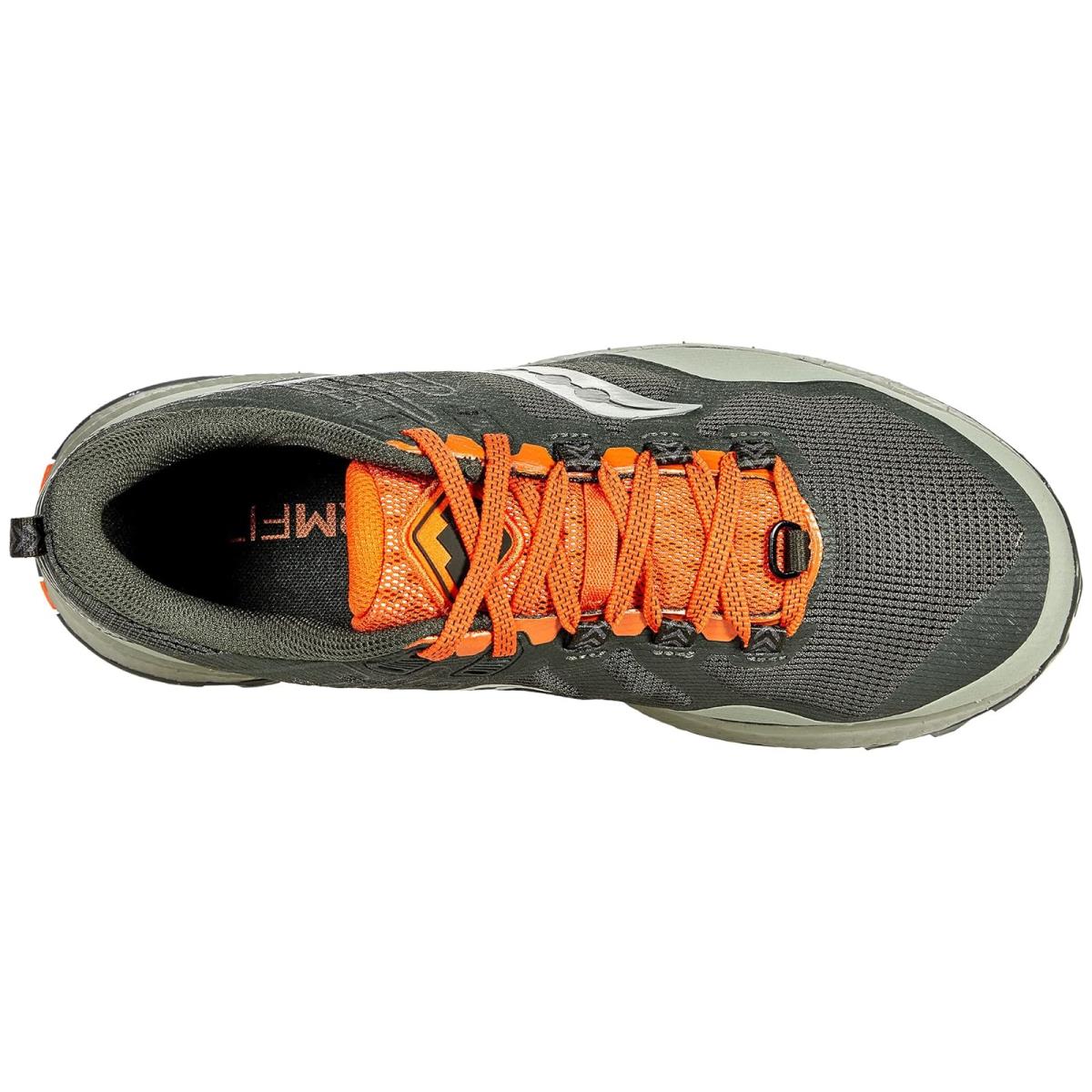 Man`s Sneakers Athletic Shoes Saucony Xodus 10 - Desert/Pine/Orange