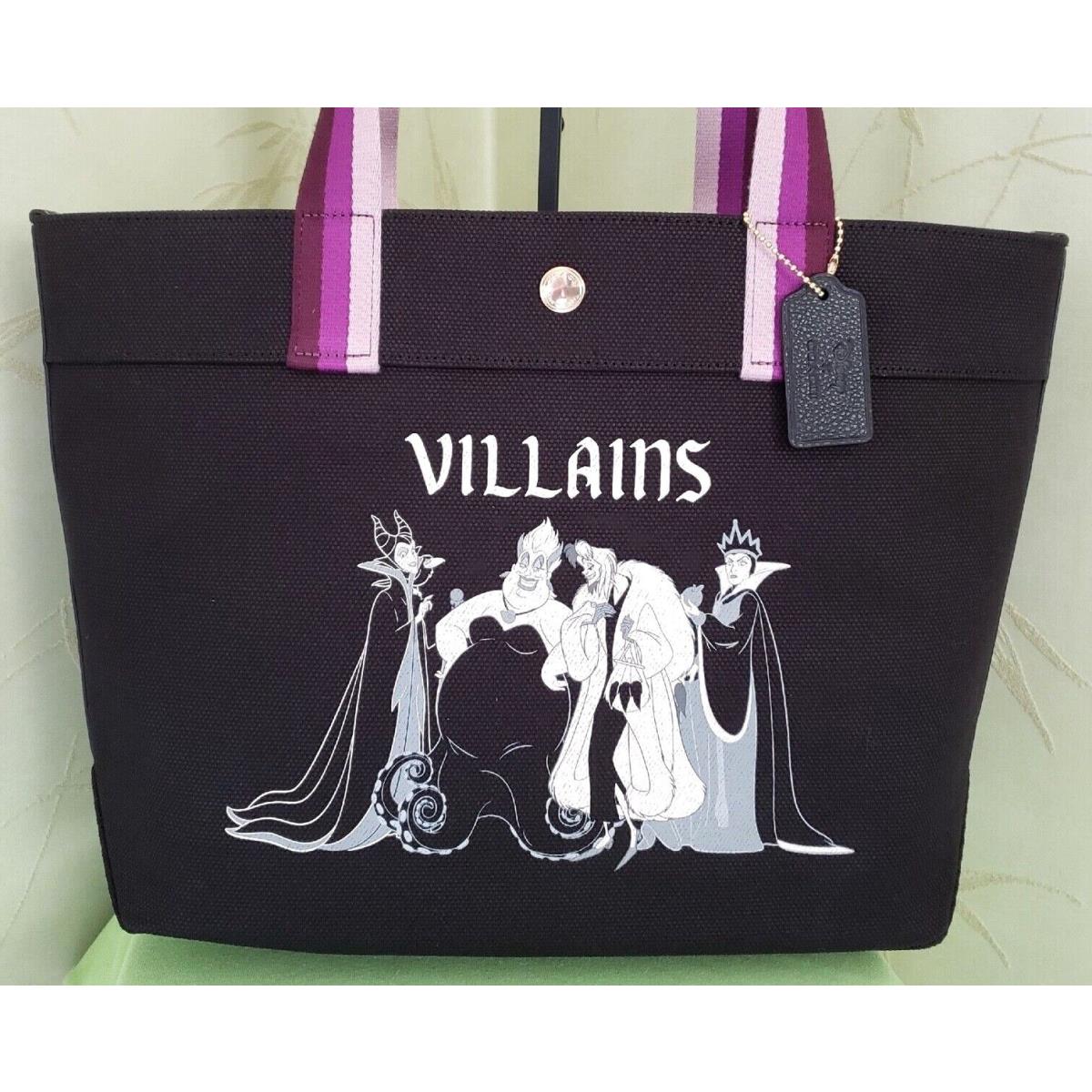 Coach X Disney Villains Tote W/wout Diamond Scarf Villains Motif:nwt  CC407/CD142 - Coach bag - 010251505063 | Fash Brands