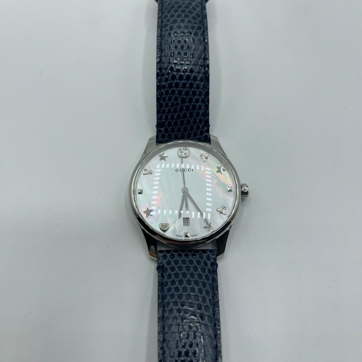 Gucci watch  - Dial: , Band: Blue 2