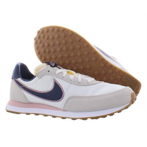 Nike Waffle Trainer 2 Se Boys Shoes - White/Midnight Navy/Pink Glaze , White Main