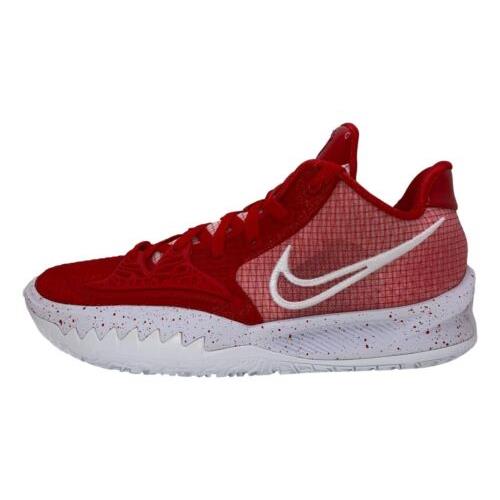 Nike Men`s Kyrie Low 4 TB Promo `university Red` Basketball Shoes DM5041-603 - University Red/White