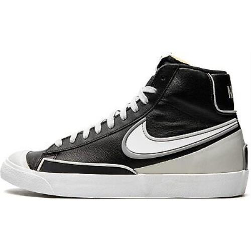 Men`s Nike Blazer Mid 77 Infinite Black/white-grey Fog DA7233 001 - Infinite Black/White-Grey Fog