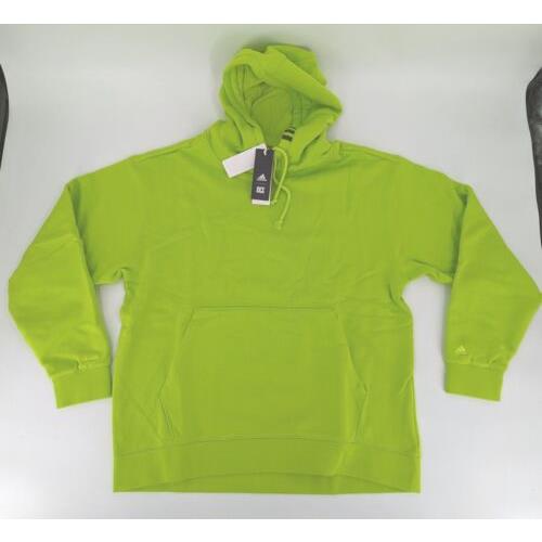 Adidas Ivy Park Unisex Hoodie Heavy Sweatshirt Green Solar Slime Limited Edition