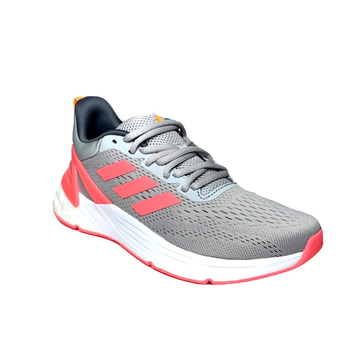 Adidas Womens Response Super 2 Unisex Athletic Shoes Running Sneakers Grey/pink - Grey/Pink