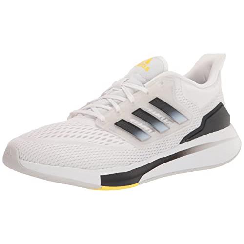Adidas Men`s EQ21 Running Shoe - Choose Sz/col White/Black/Beam Yellow