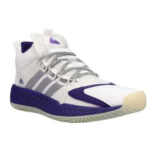 Adidas shoes Pro Boost Mid - Purple,White 0