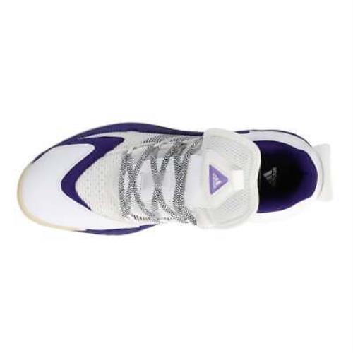 Adidas shoes Pro Boost Mid - Purple,White 2