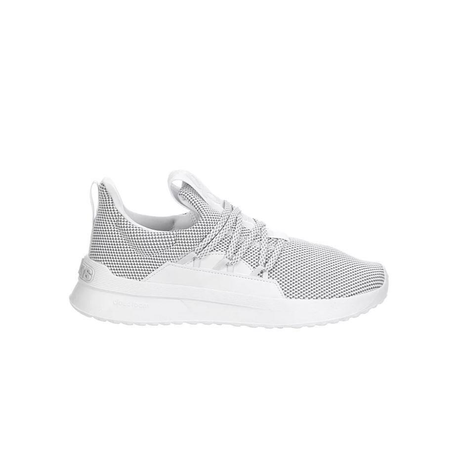 Adidas Lite Racer Adapt V5 Cloudfoam Men`s Slip On Low Athletic Shoes Sneakers Cloud White/Halo